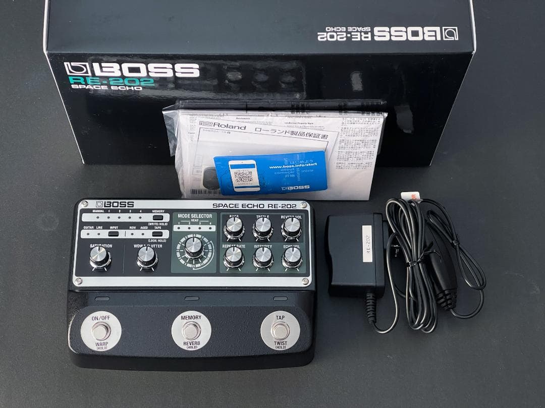 【新同品】BOSS RE-202（出品にあたり開封・動作チェック済）