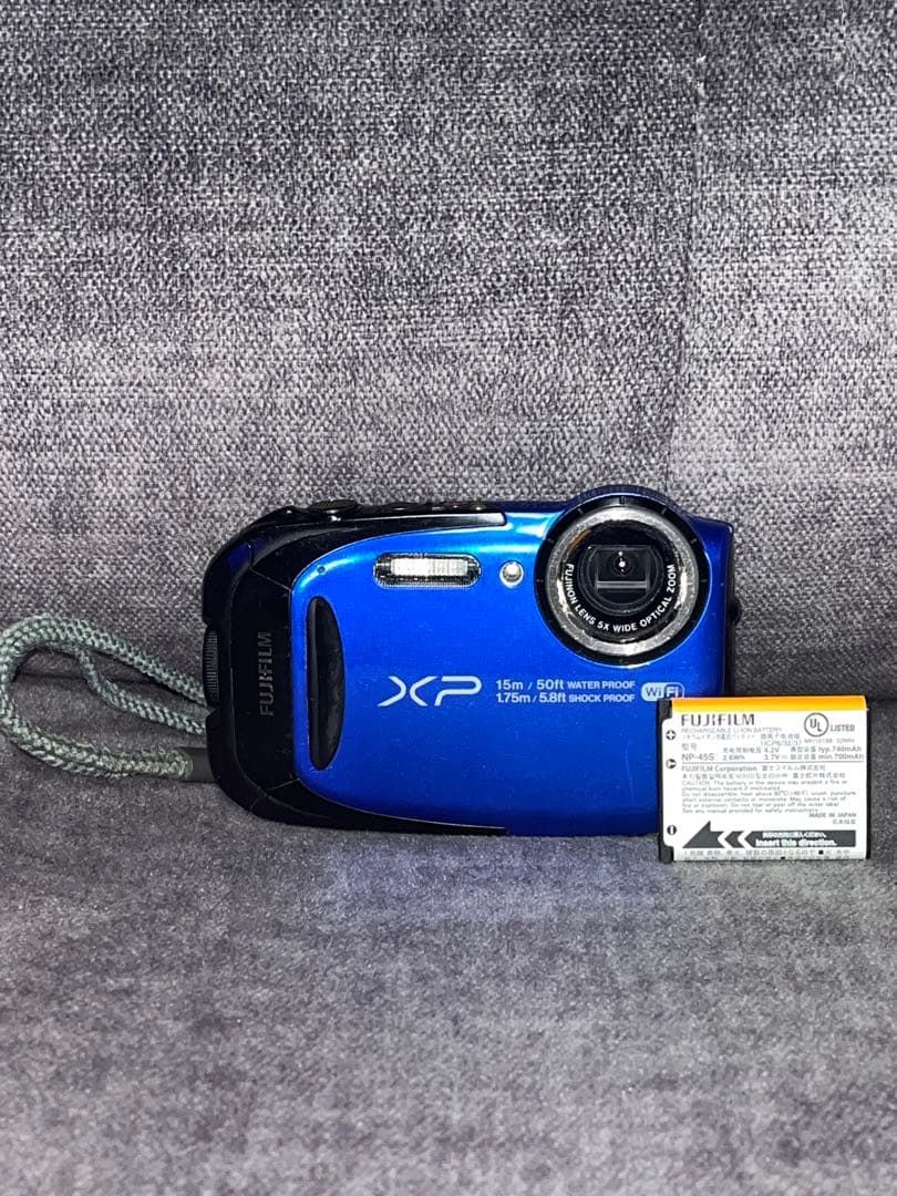 FUJIFILM フジフィルムFINEPIX XP80 ブルー #n55