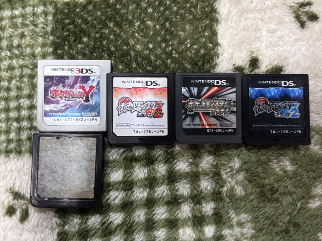 ポケットモンスター3DS DSカセット ブラック2　ホワイト2　プラチナなど