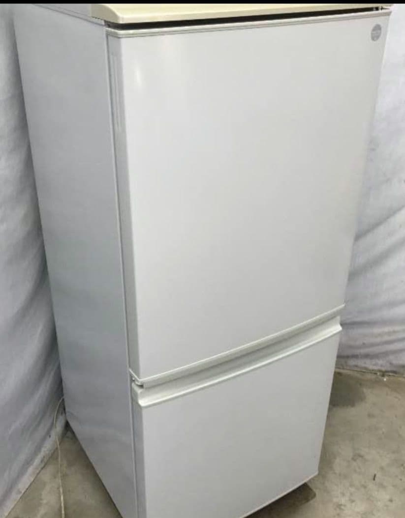 2012年　シャープ ２ドア冷凍冷蔵庫 SJ-K14W-FG