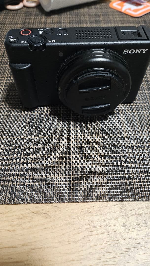 SONY ZV-1F blogカメラSD付き