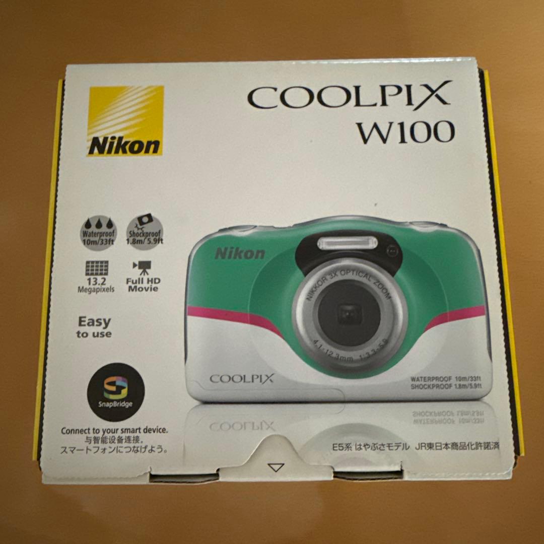【新品未使用】限定品 Nikon COOLPIX W100 E5系はやぶさモデル