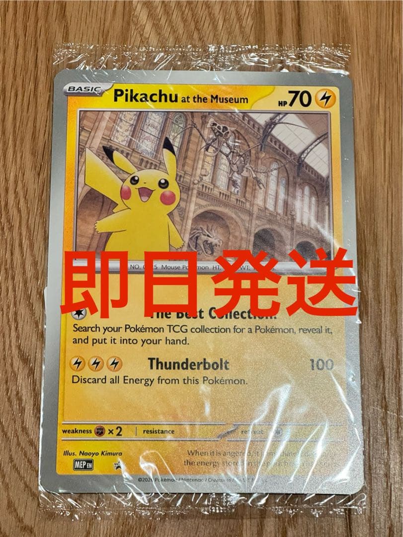 Pikachu at the Museum ポケモン 博物館 コラボ　プロモ
