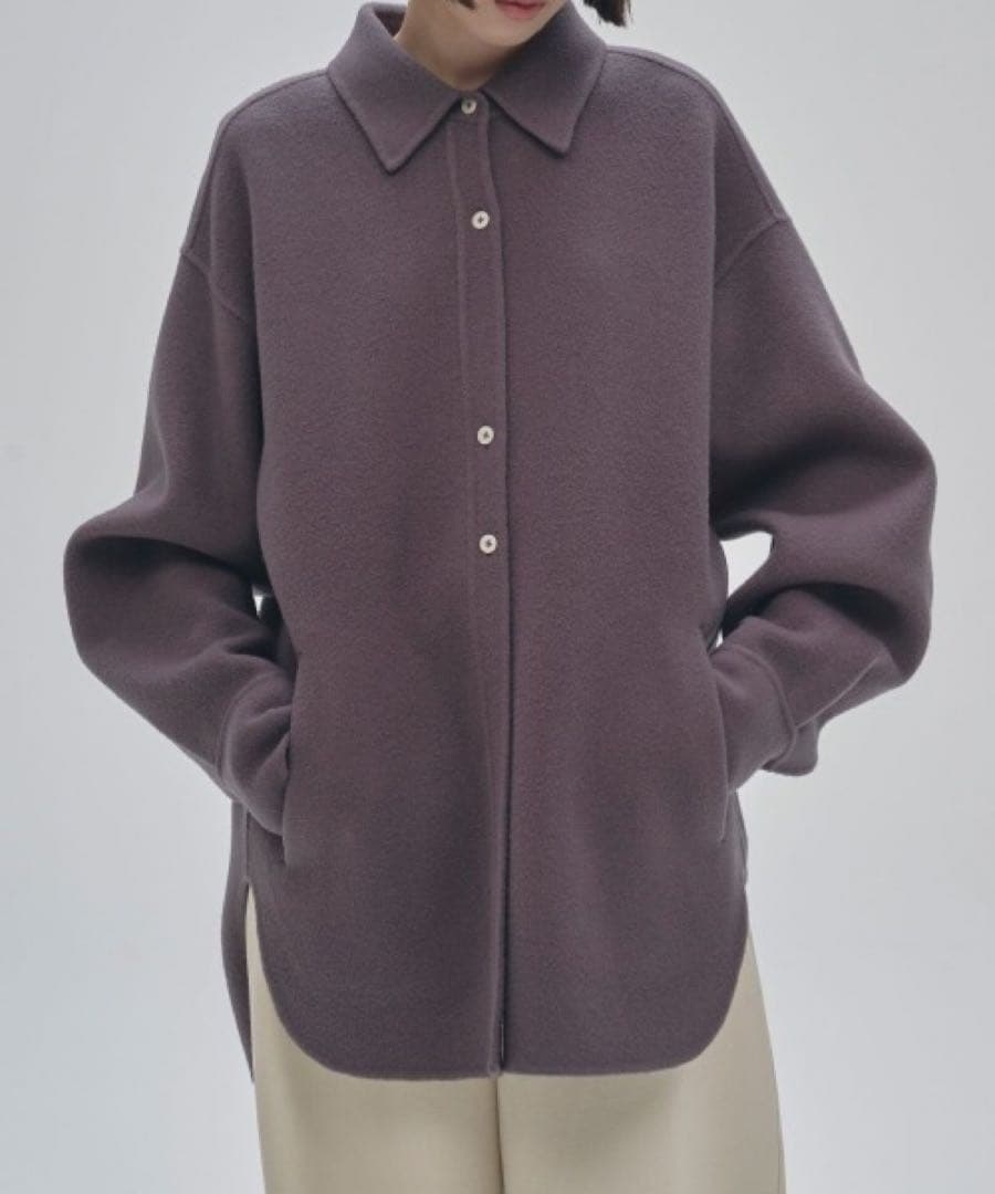 todayful ウールシャツジャケット　試着のみ