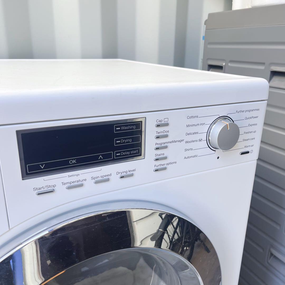 送料無料！ミーレ WTH120 ツインドス 熱乾燥搭載 高級ドラム式洗濯機