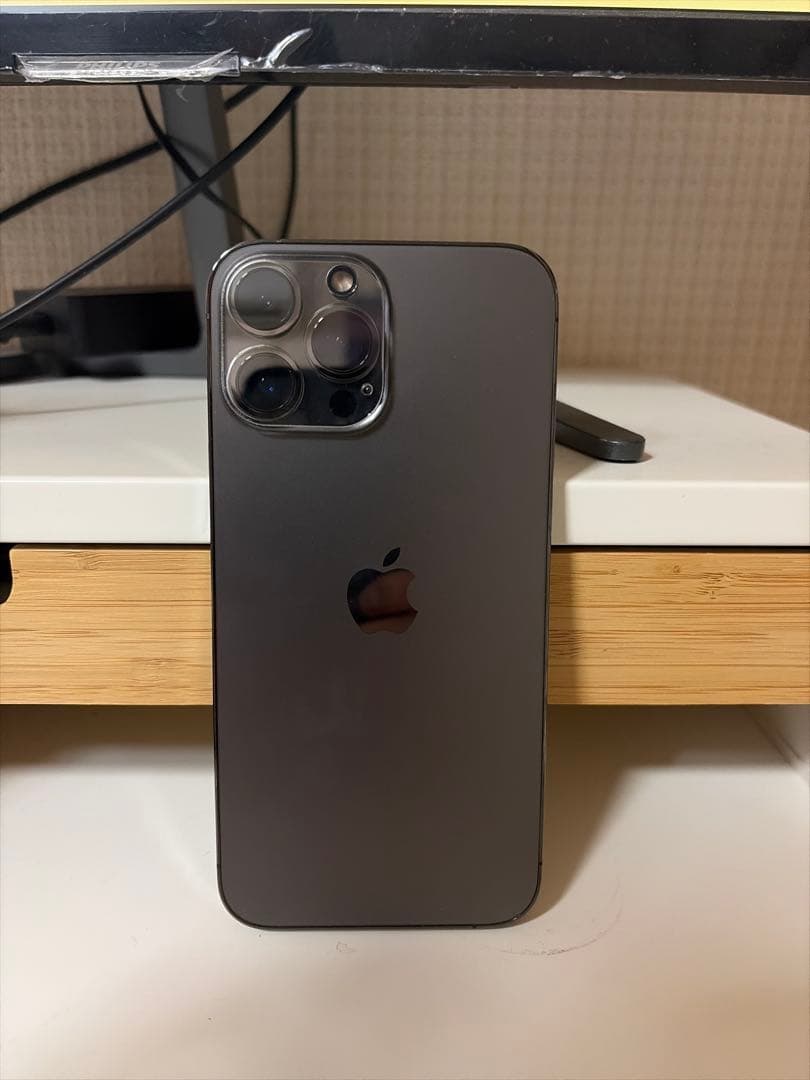 iPhone 13 Pro max グラファイト 512gb 本体 ケース付