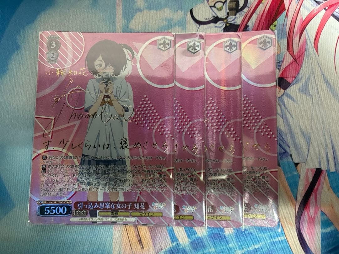 引っ込み思案な女の子 知花 SP 4枚セット