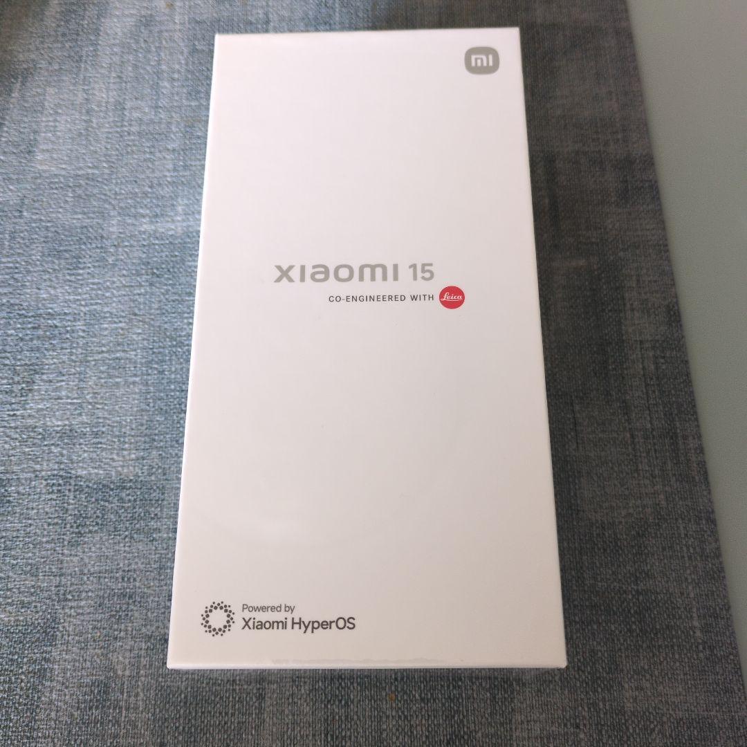 Xiaomi 15 グリーン 12GB RAM 256GB ROM　領収書有り