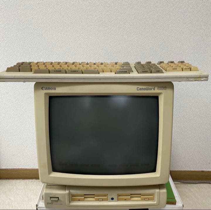 Canon Canoword キャノワード 4100 動作品　プリンターなし