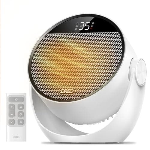 DREO (ドレオ) セラミック ヒーター 【2秒速暖・大風量】 1200Wpo
