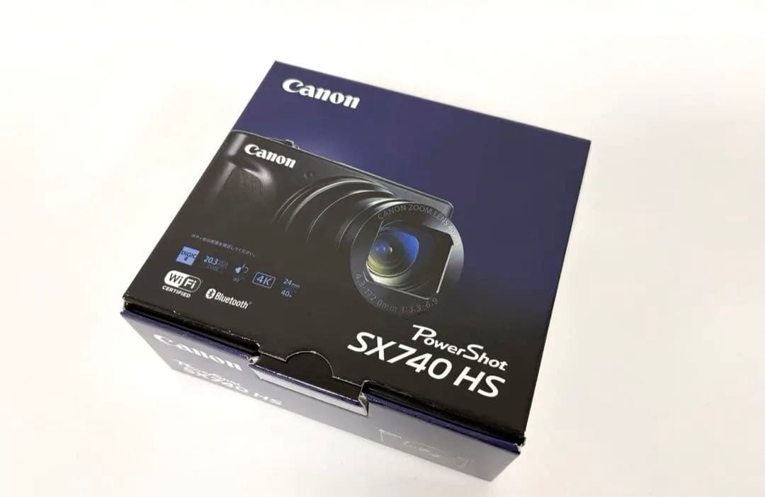 【新品・未使用】Canon Power Shot SX740 HS ブラック