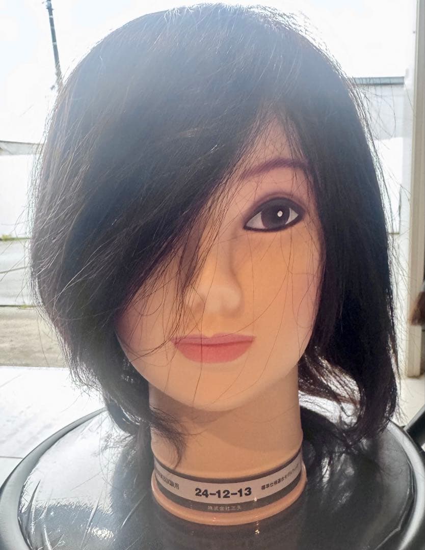 未使用　三矢　美容師実技試験用 カットウィッグ 24-12-13 6個セット