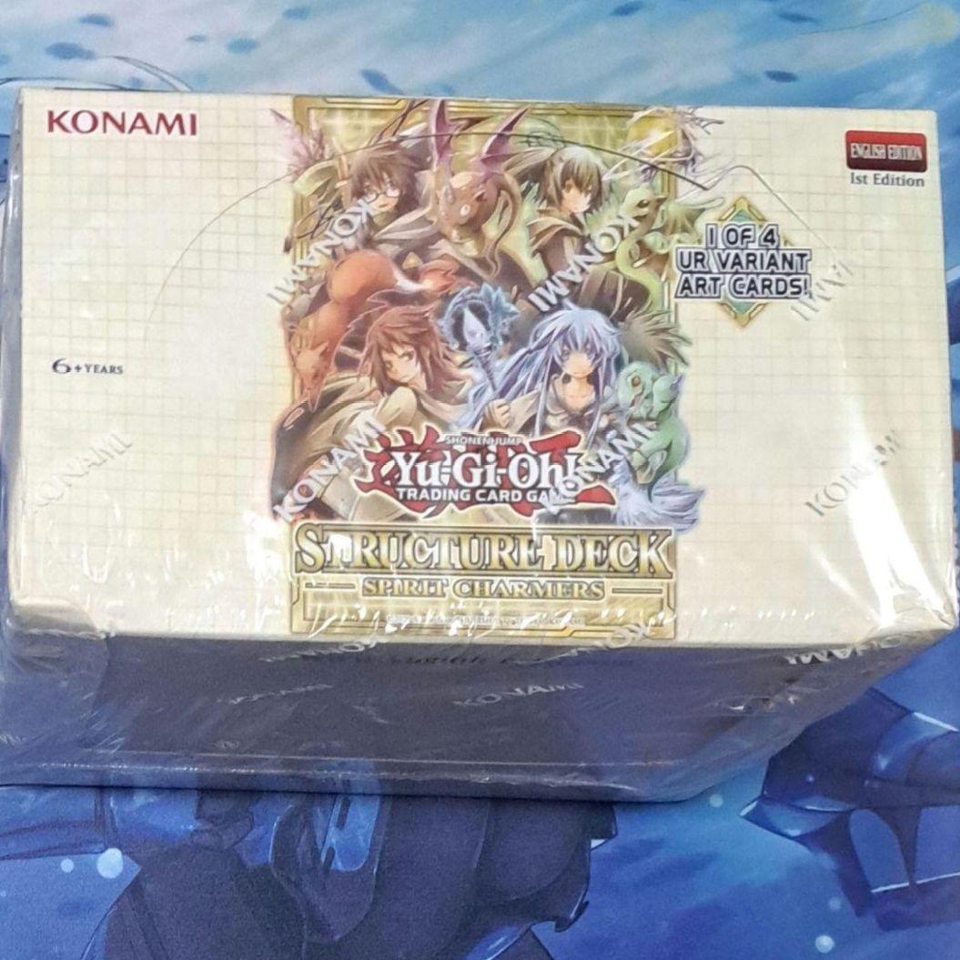 遊戯王　ストラクチャーデッキ　精霊術の使い手　霊使い　1st　英語版　箱　未開封