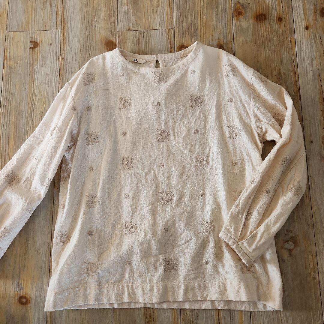 45R 45rpm 刺繍ブラウス