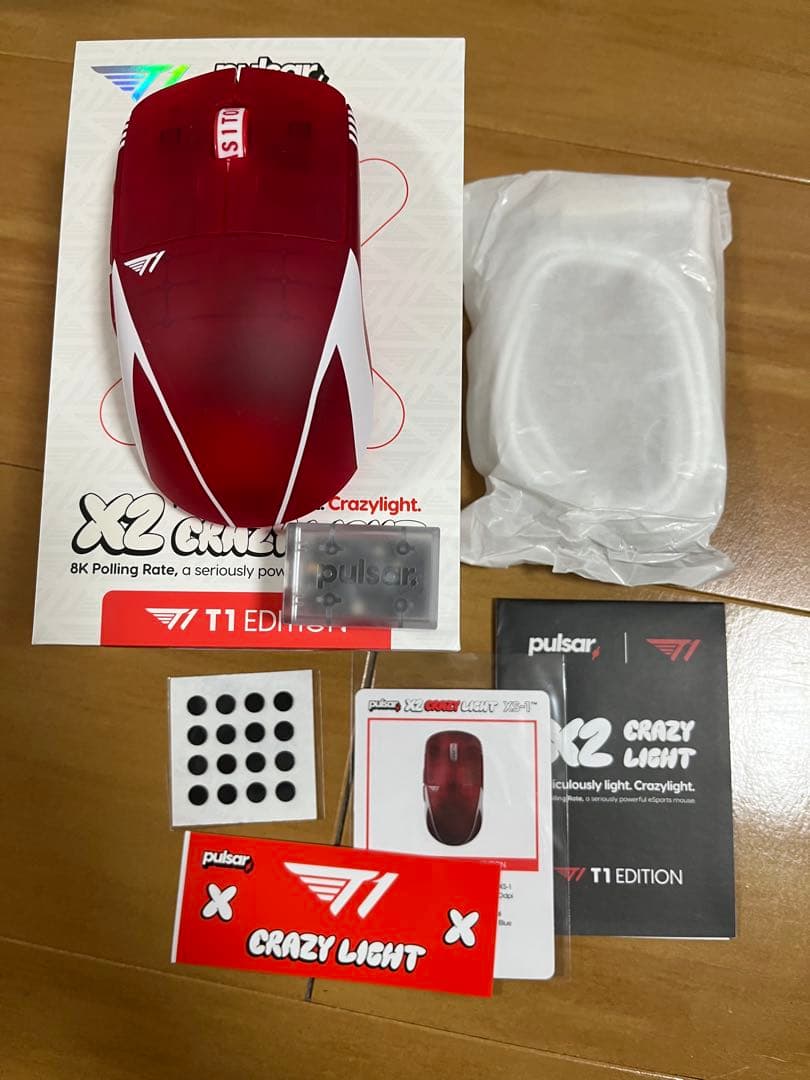 マウス・トラックボール [T1 Edition]pulsar X2 CrazyLight Mini