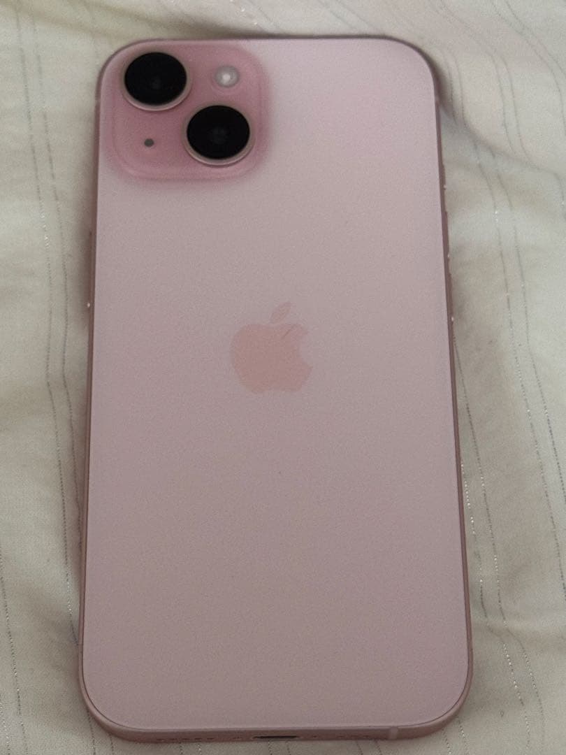 【美品】Apple iPhone 15ピンク 128GB バッテリー100%
