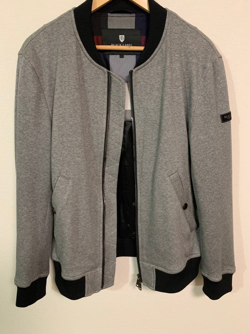 BLACK LABEL CRESTBRIDGE ブルゾン Lサイズ　グレー