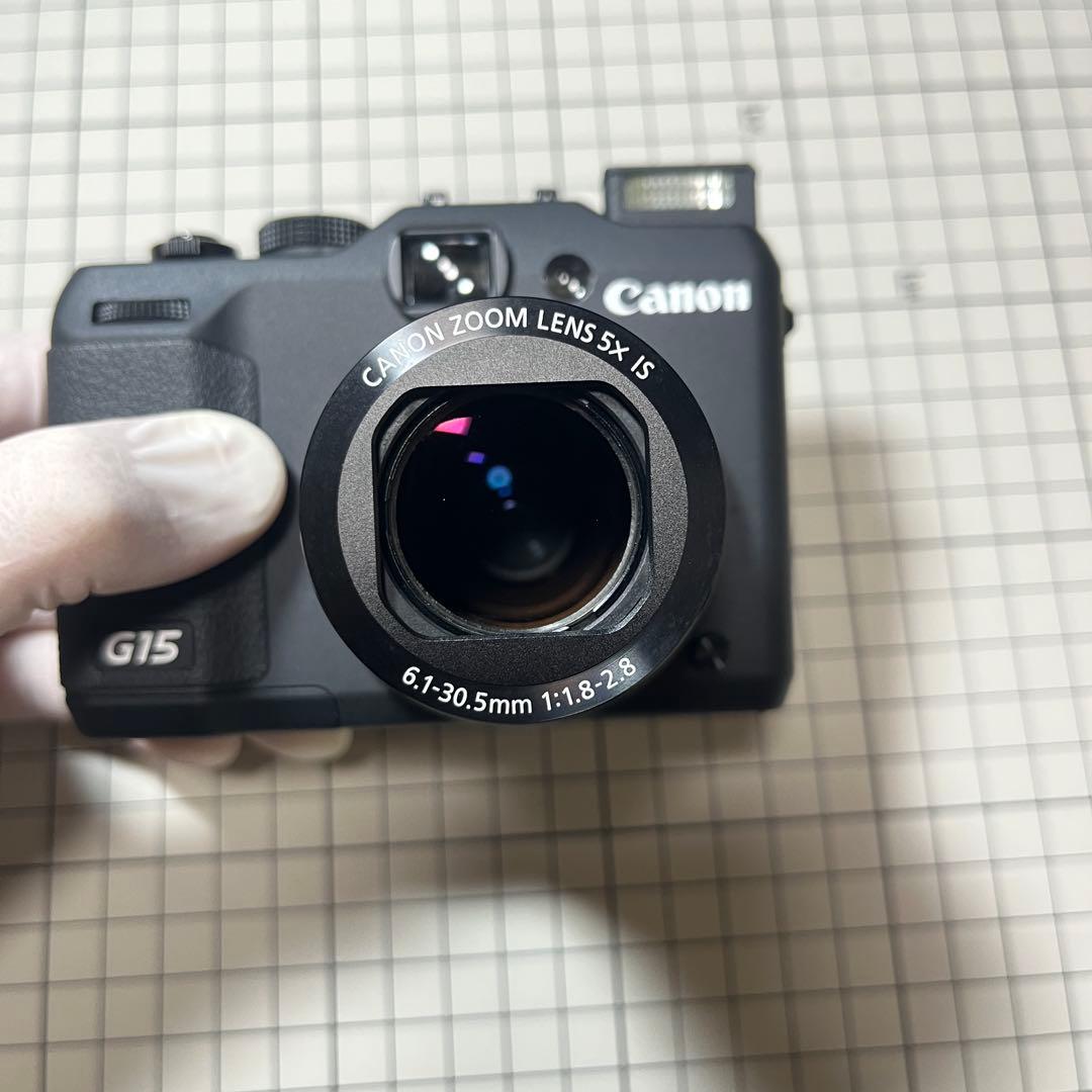 最終値下げ　Canon PowerShot G15 希少フィルターアダプタ付