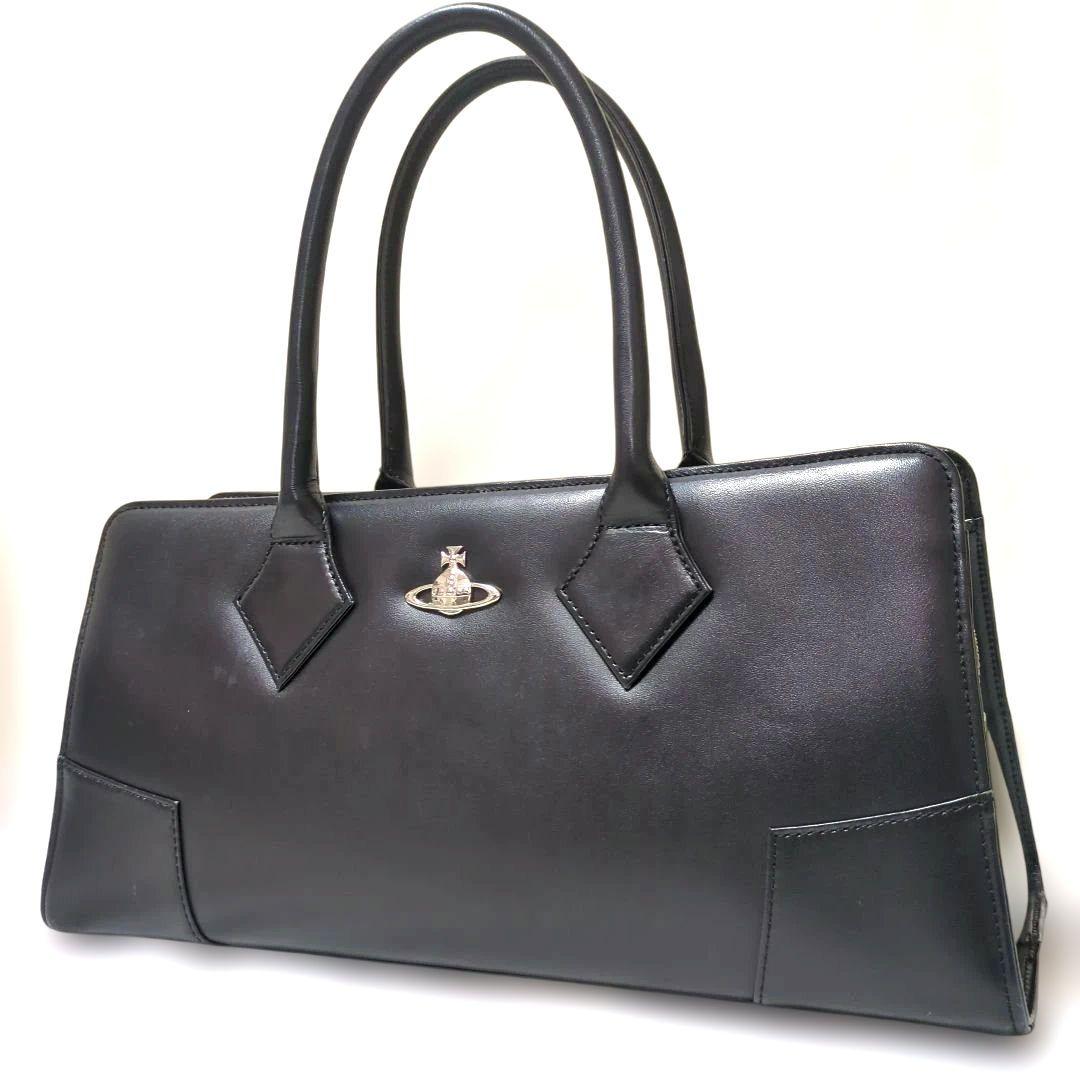 ヴィヴィアン Vivienne Westwood レザー ハンドバッグ 廃盤品