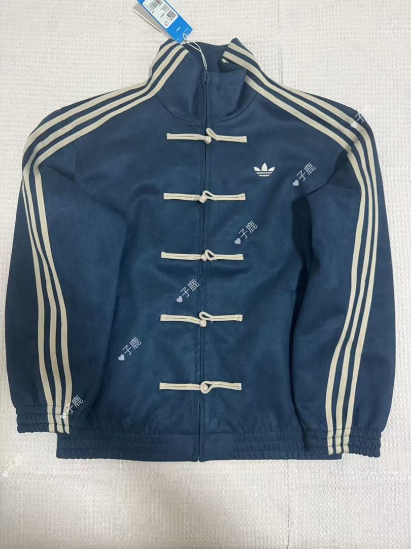 adidasアディダス 中国限定 蛇年トラックジャケット ネイビーM.