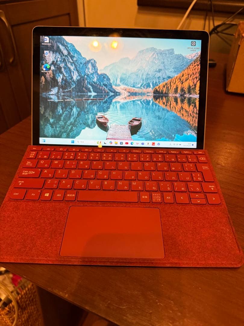 Microsoft Surface Pro レッドキーボード付き