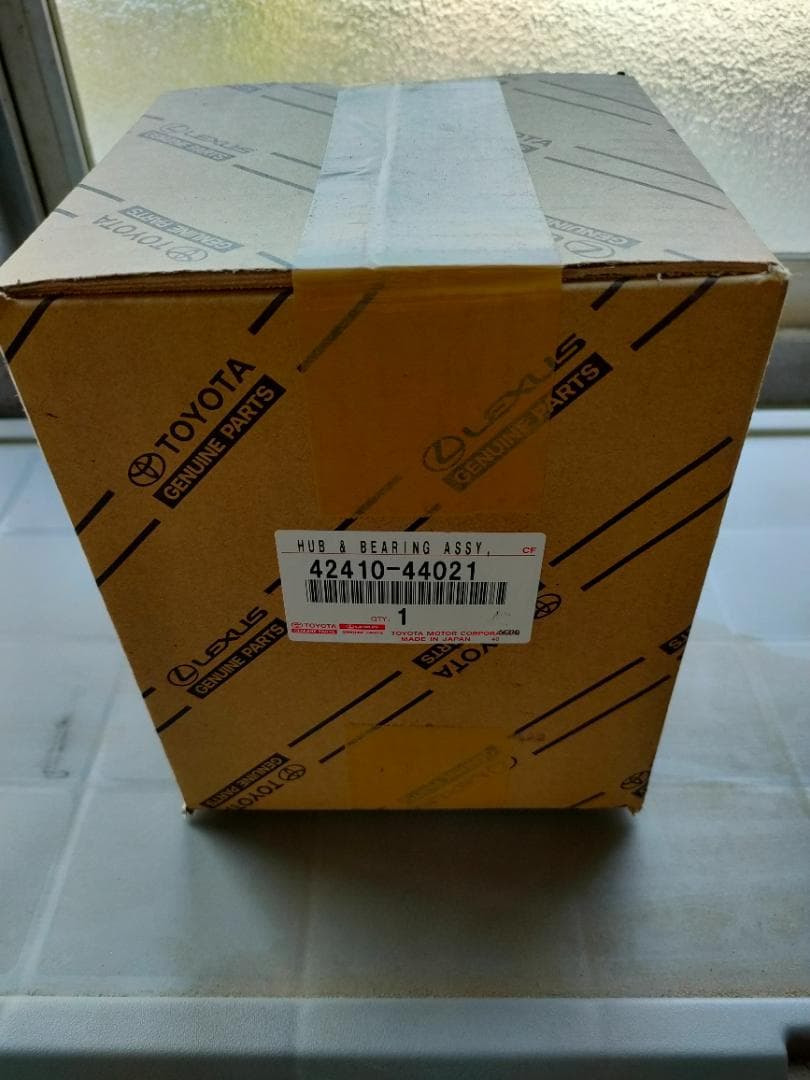 新品未開封　トヨタ純正　リア　ハブベアリング　42410-44021　2個セット