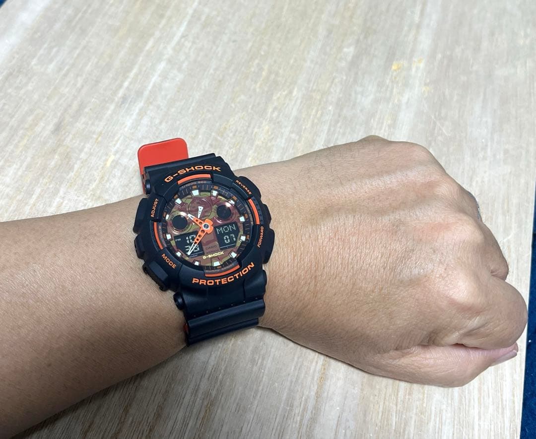 ま*る様 【目玉価格300円スタート！】G-SHOCK アナデジ GA-110B