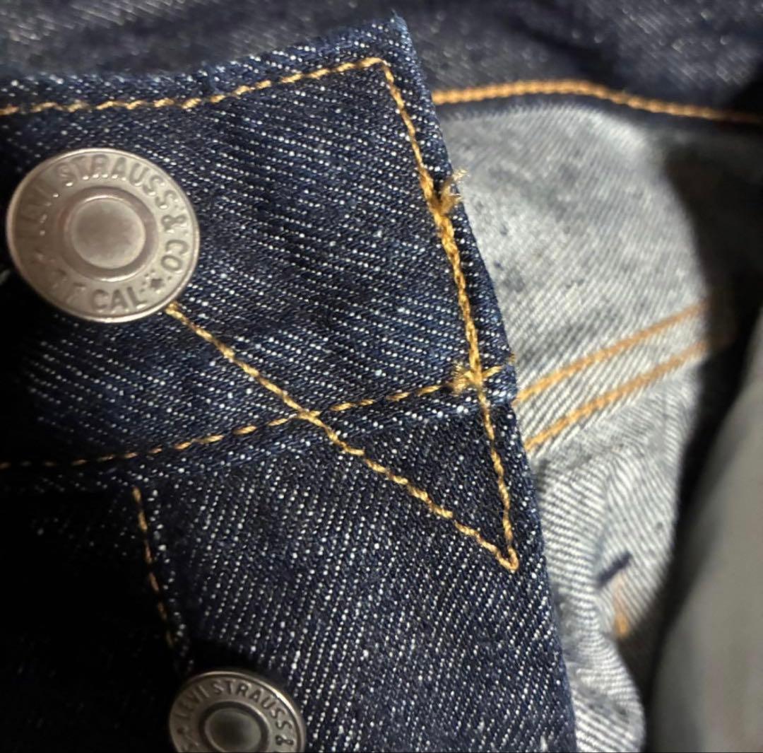 極美品✨LEVI’S 501赤耳 濃紺 bigE W32 革パッチ