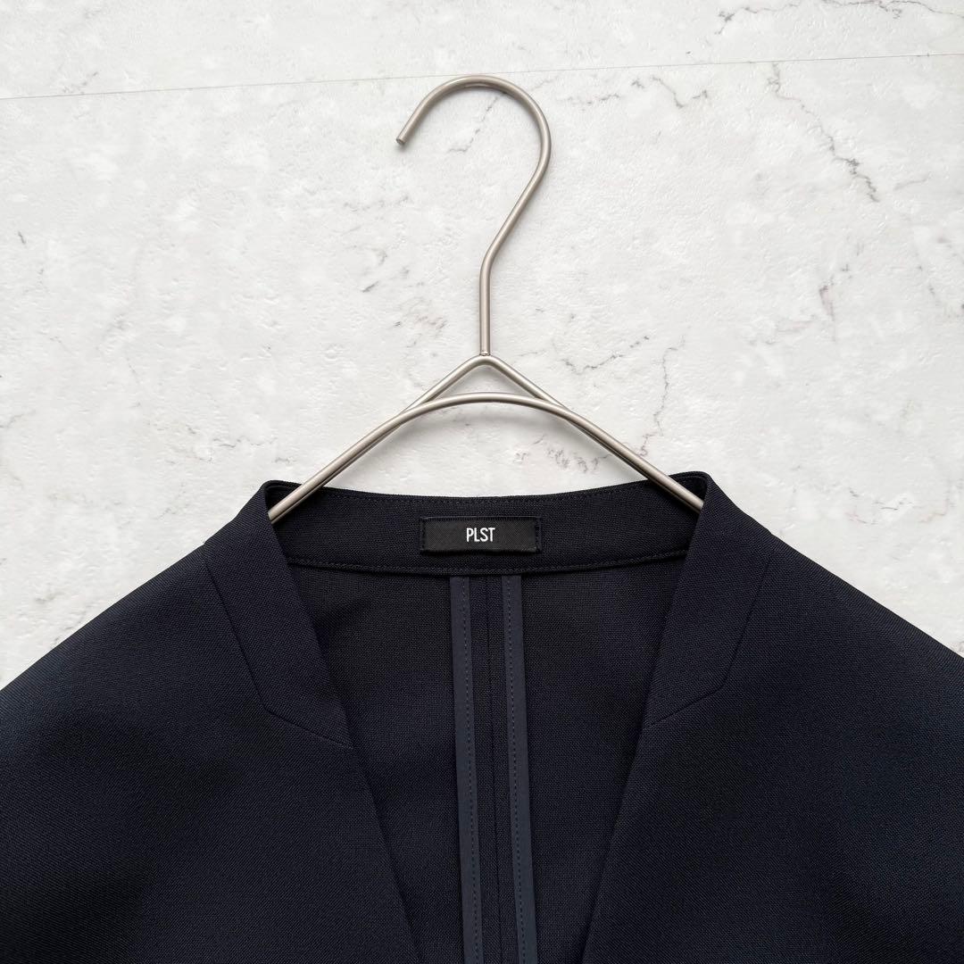 PLST 2024年モデル プレミアムオックスカラーレスジャケット セットアップ