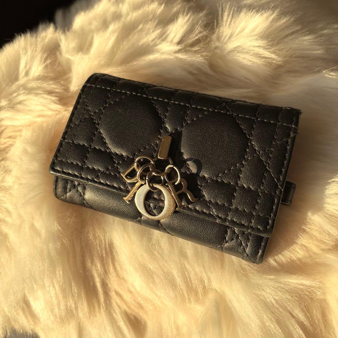 【お値下げ中】ディオール My Dior Aster キーケース ブラック