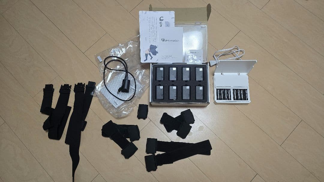 ユニモーション Uni-motion Full+追加トラッカー 8点 充電池付き