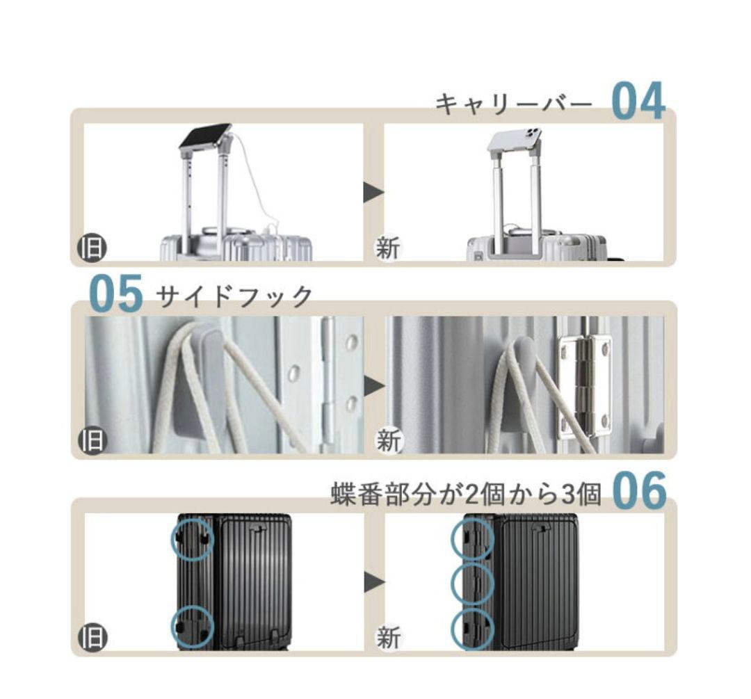 2025新仕様！ Libetee 65L 多機能キャリーケース　TSAロック
