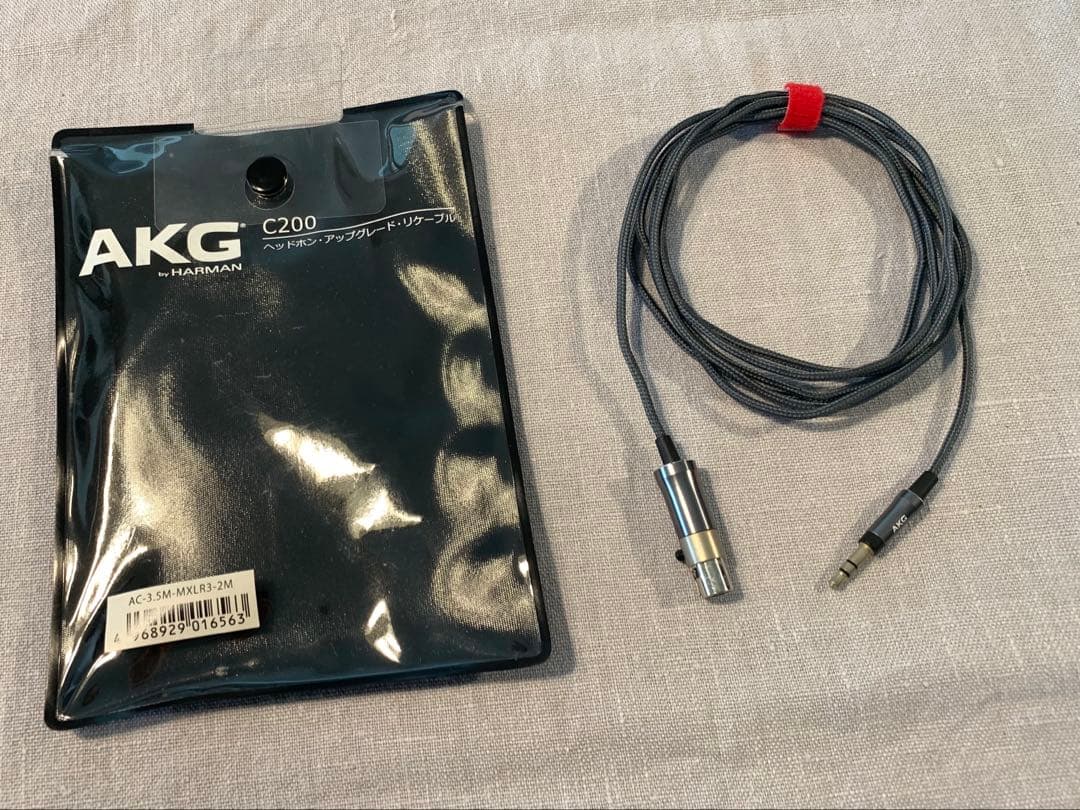 AKG C200 ヘッドホン・アップグレード・リケーブル