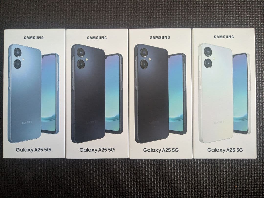 4台セット　Samsung Galaxy A25 5G 64GB 各色