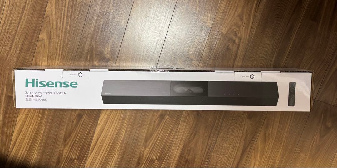Hisense HS2000N サウンドバー 120W