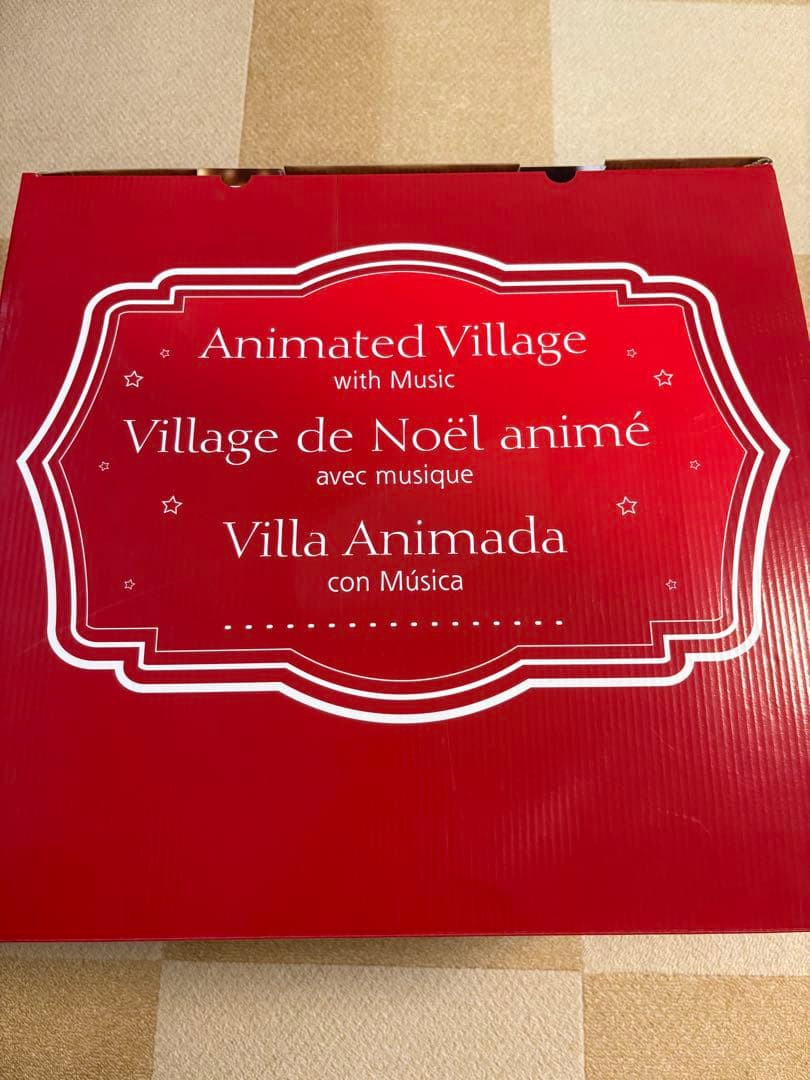 コストコ、クリスマスオルゴールアニメイテッド