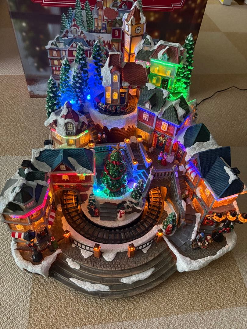 コストコ、クリスマスオルゴールアニメイテッド