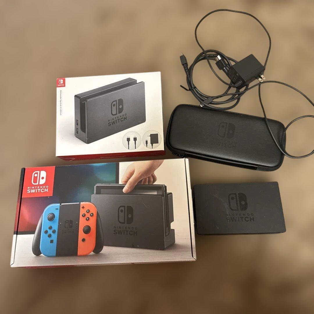 Nintendo Switch ネオンブルー/レッド 本体 おまけ付き