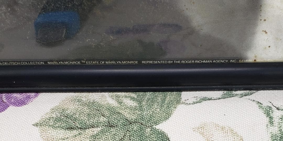 ケロ◆マリリン・モンロー ポスター 額装 1954年 マリリンモンロー◆
