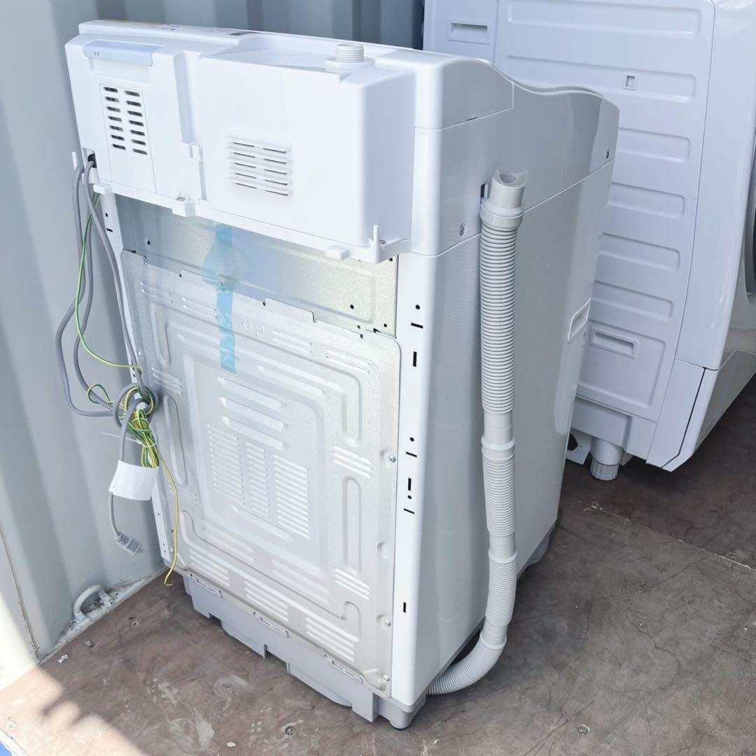 取付無料！SHARP熱乾燥搭載！高性能おしゃれホワイトインテリア洗濯機！冷蔵庫