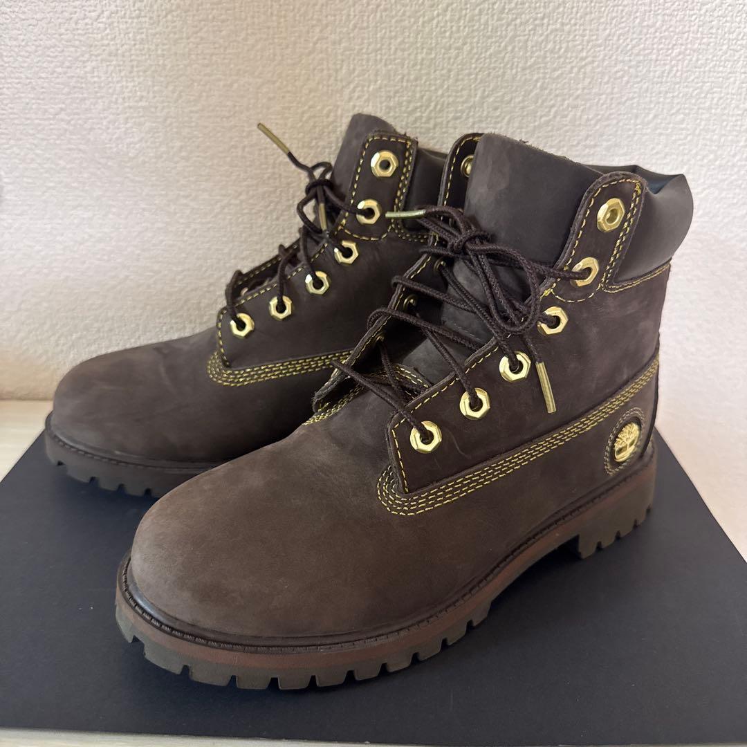 Timberland　ティンバーランド ブーツ 茶　23㎝　27940M