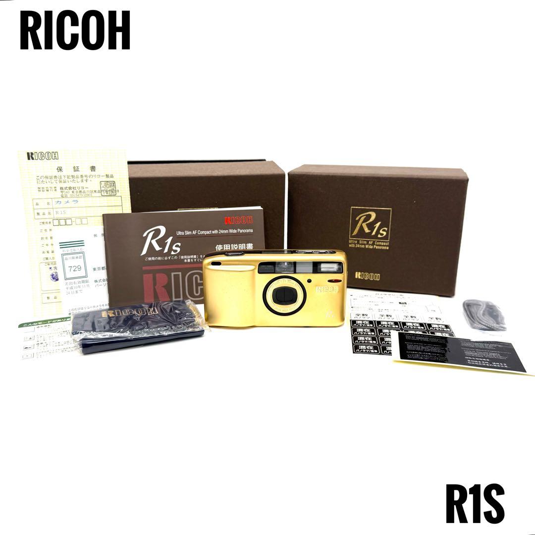 RICOH リコー R1s フィルムカメラ コンパクトカメラ ゴールド