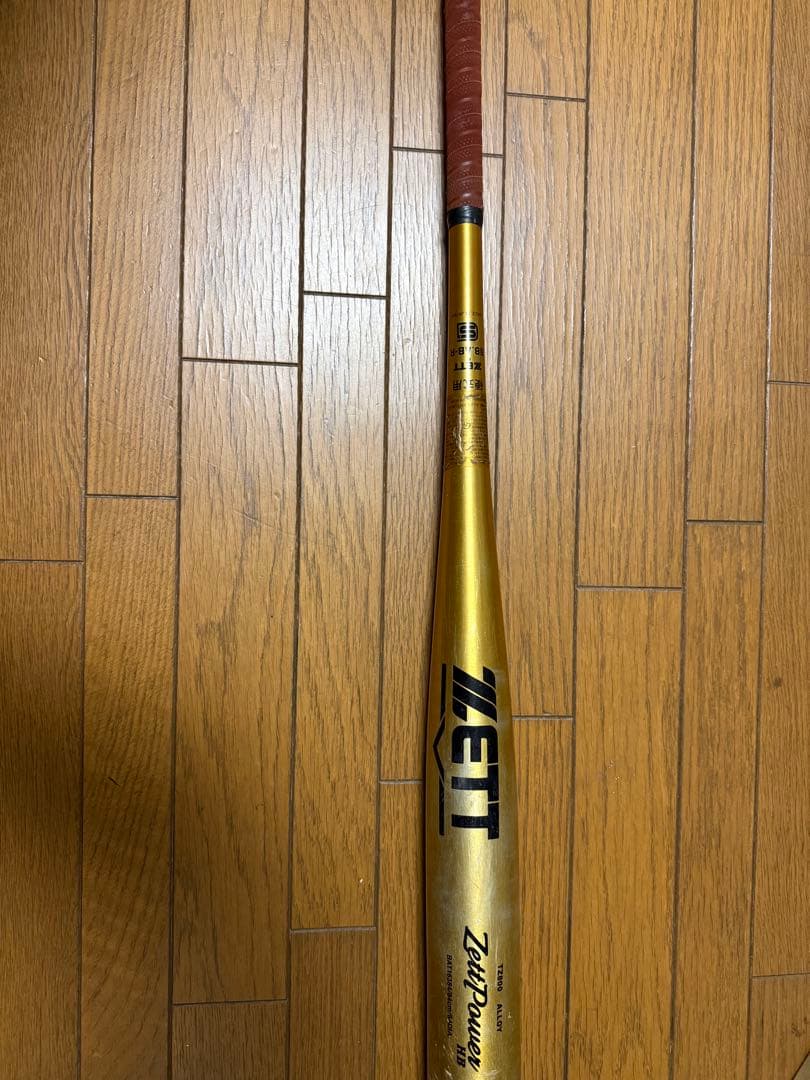 METT Zett Power バット ゴールド