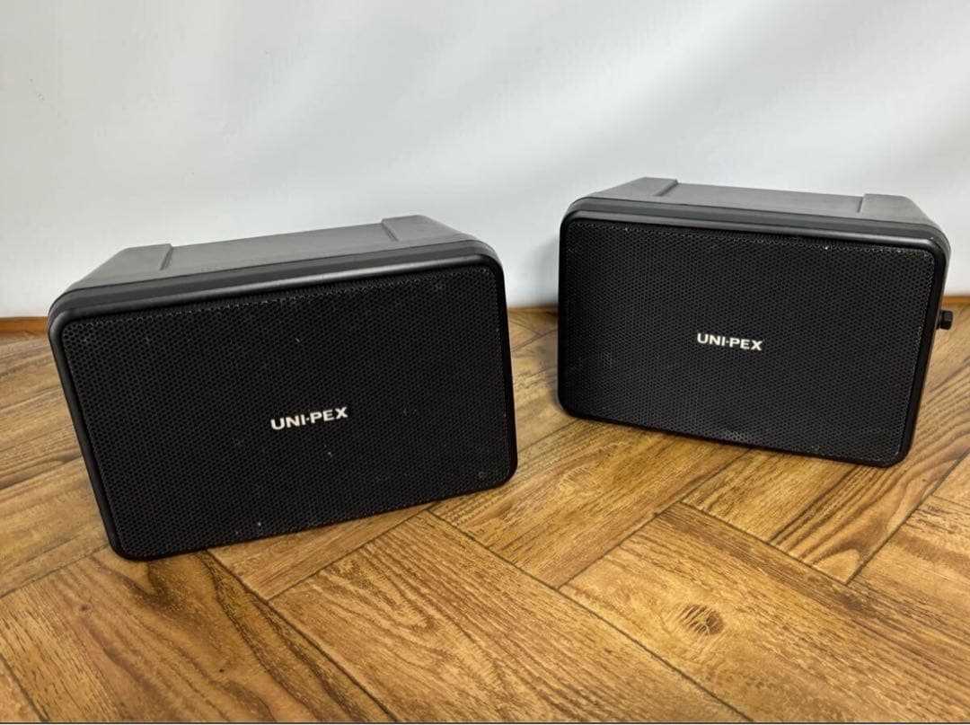 UNI-PEX ペアスピーカー 黒
