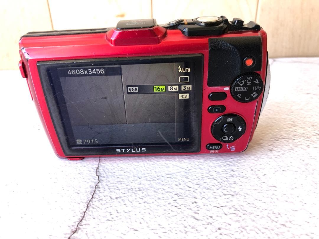 OLYMPUS Tough Stylus TG-3 赤　(D9)