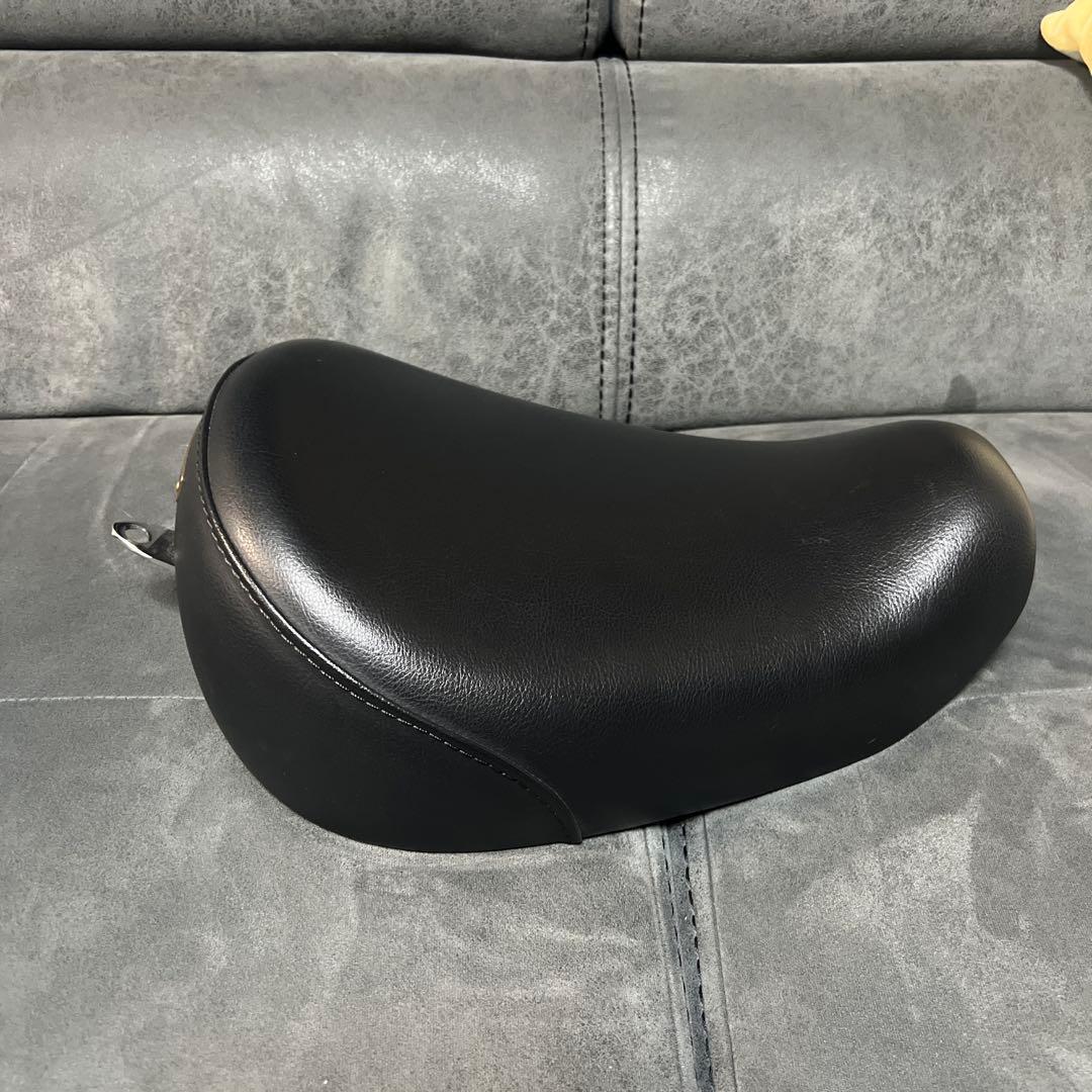 ハーレー　スポーツスター　K&Hそら豆LOWソロシート　プレーンタイプ