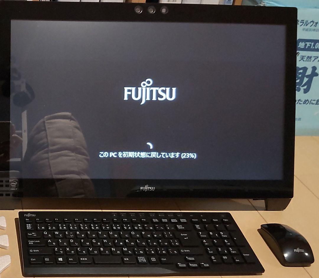 一体型パソコン　富士通　FMV　WH77/W
