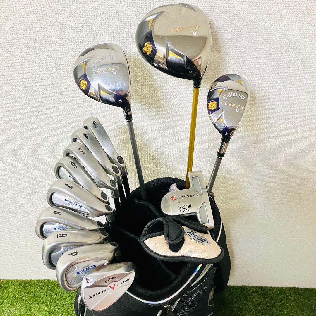 キャロウェイ レガシー 後期モデル メンズ ゴルフクラブセット 13本 名器 S