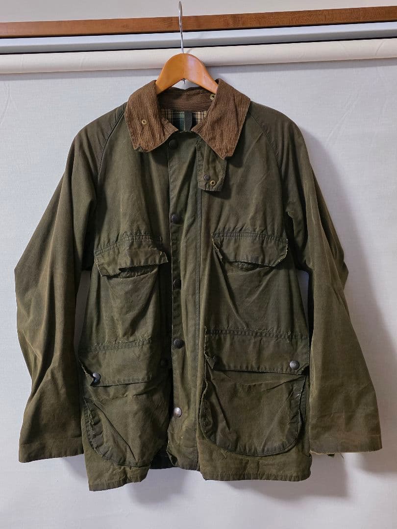 D*1様 Barbour BEDALE 2ワラント 4フラップポケット 38イン