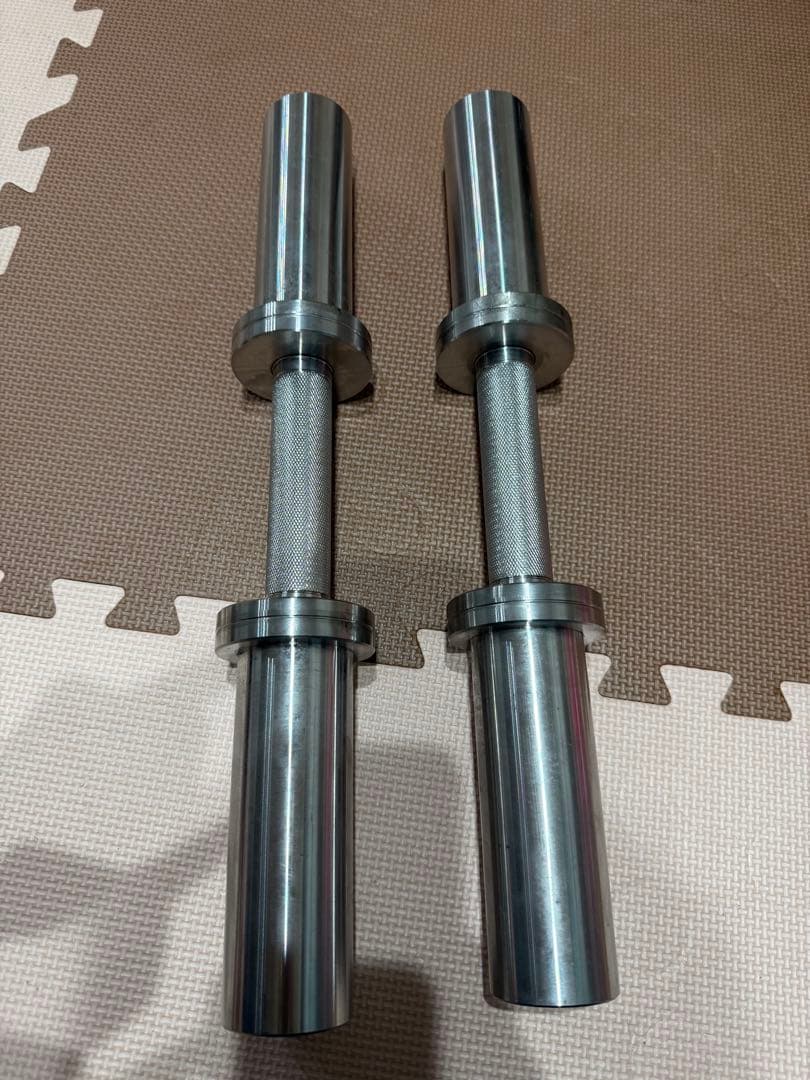 GFC製　ステンレスオリンピックダンベルシャフト